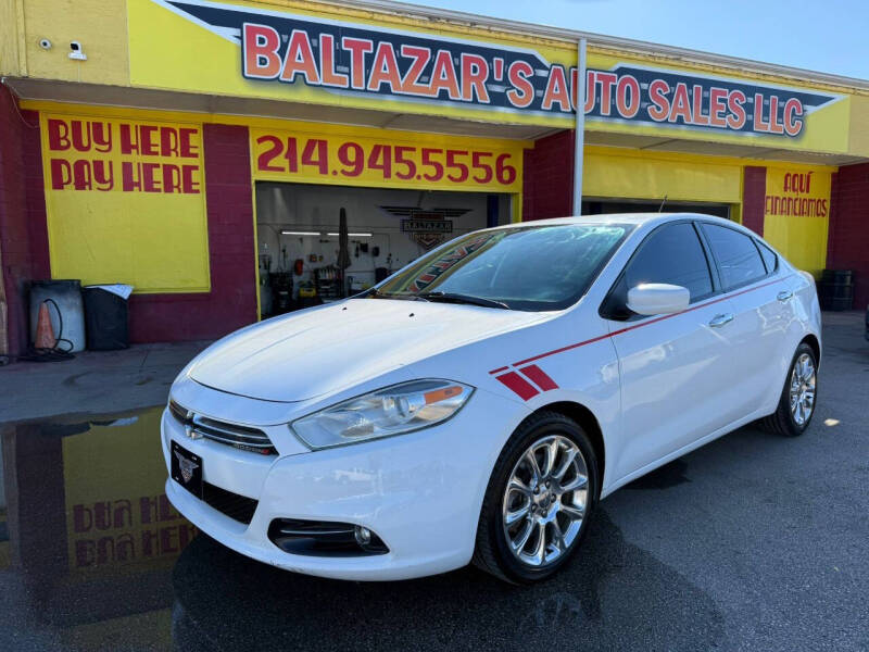 2016 Dodge Dart for sale at Baltazar's Auto Sales LLC in Grand Prairie TX