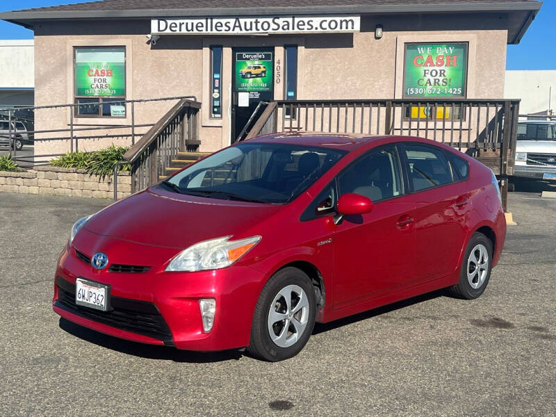 2012 Toyota Prius for sale at Deruelle's Auto Sales in Shingle Springs CA