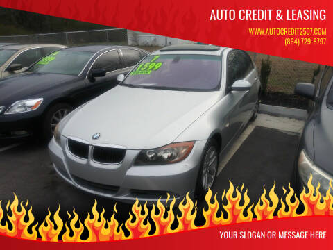 2007 BMW 3 Series for sale at Auto Credit & Leasing in Pelzer SC