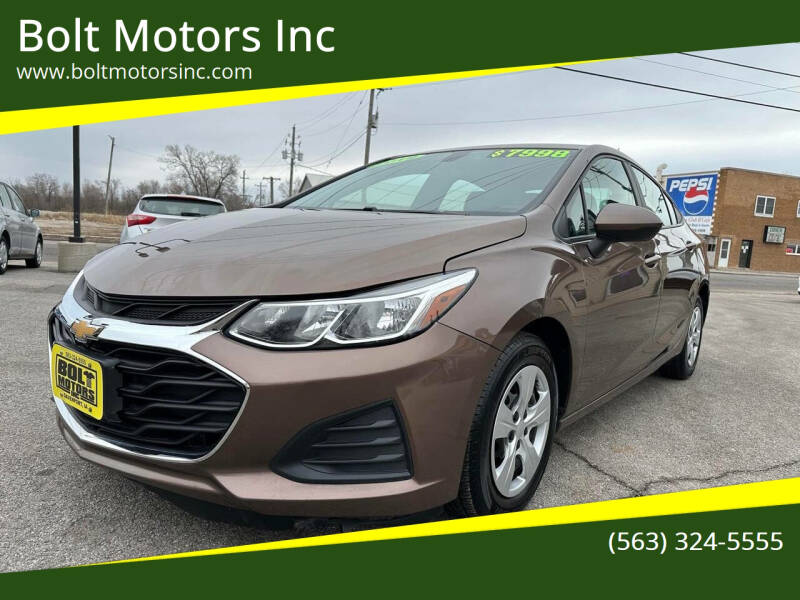 2019 Chevrolet Cruze for sale at Bolt Motors Inc in Davenport IA