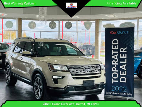 2018 Ford Explorer for sale at CarDome in Detroit MI