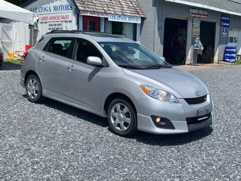 2009 Toyota Matrix for sale at Saratoga Motors in Gansevoort NY