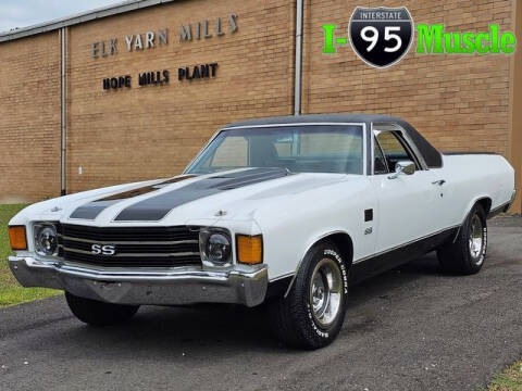 1972 Chevrolet El Camino for sale at I-95 Muscle in Hope Mills NC