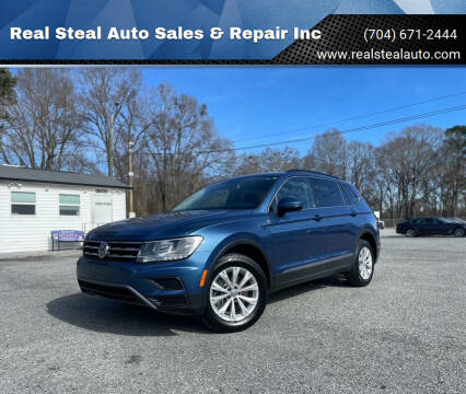 2018 Volkswagen Tiguan for sale at Real Steal Auto Sales & Repair Inc in Gastonia NC