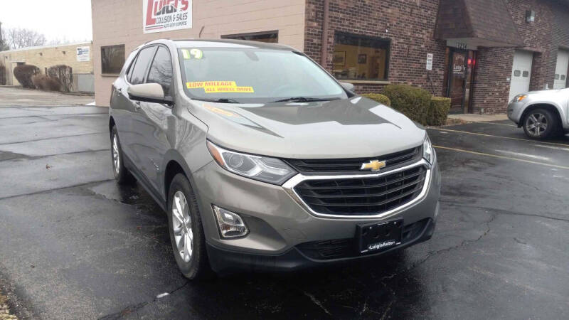 2019 Chevrolet Equinox for sale at Luigi's Automotive Collision Repair & Sales in Kenosha WI