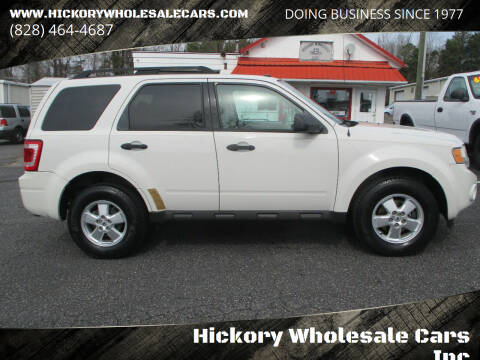 2011 Ford Escape for sale at Hickory Wholesale Cars Inc in Newton NC