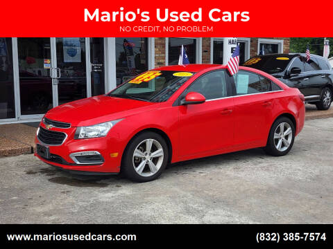 2015 Chevrolet Cruze for sale at Mario's Used Cars - South Houston Location in South Houston TX