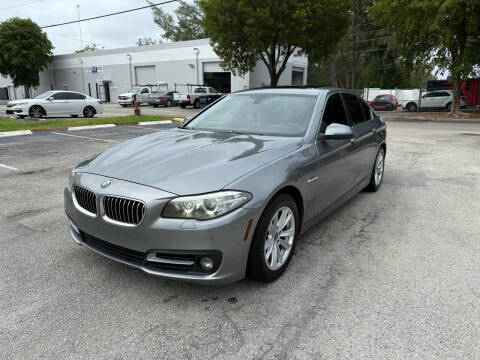 2015 BMW 5 Series for sale at Best Price Car Dealer in Hallandale Beach FL