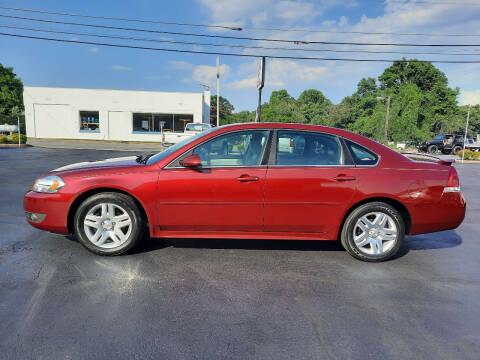 2010 Chevrolet Impala for sale at G AND J MOTORS in Elkin NC