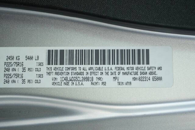 2012 Jeep Wrangler Unlimited Sport