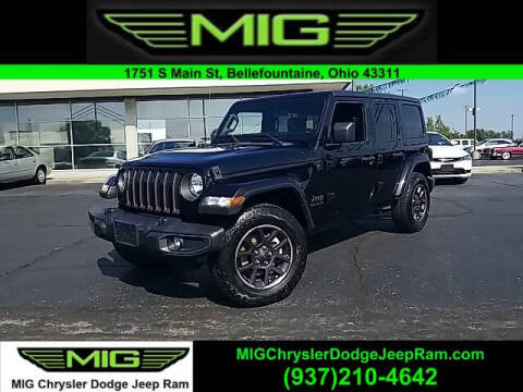 2021 Jeep Wrangler Unlimited for sale at MIG Chrysler Dodge Jeep Ram in Bellefontaine OH