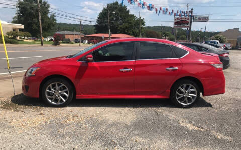 2015 Nissan Sentra for sale at VAUGHN'S USED CARS in Guin AL