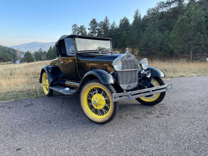 1929 Ford Model A for sale at Classic Car Deals in Cadillac MI