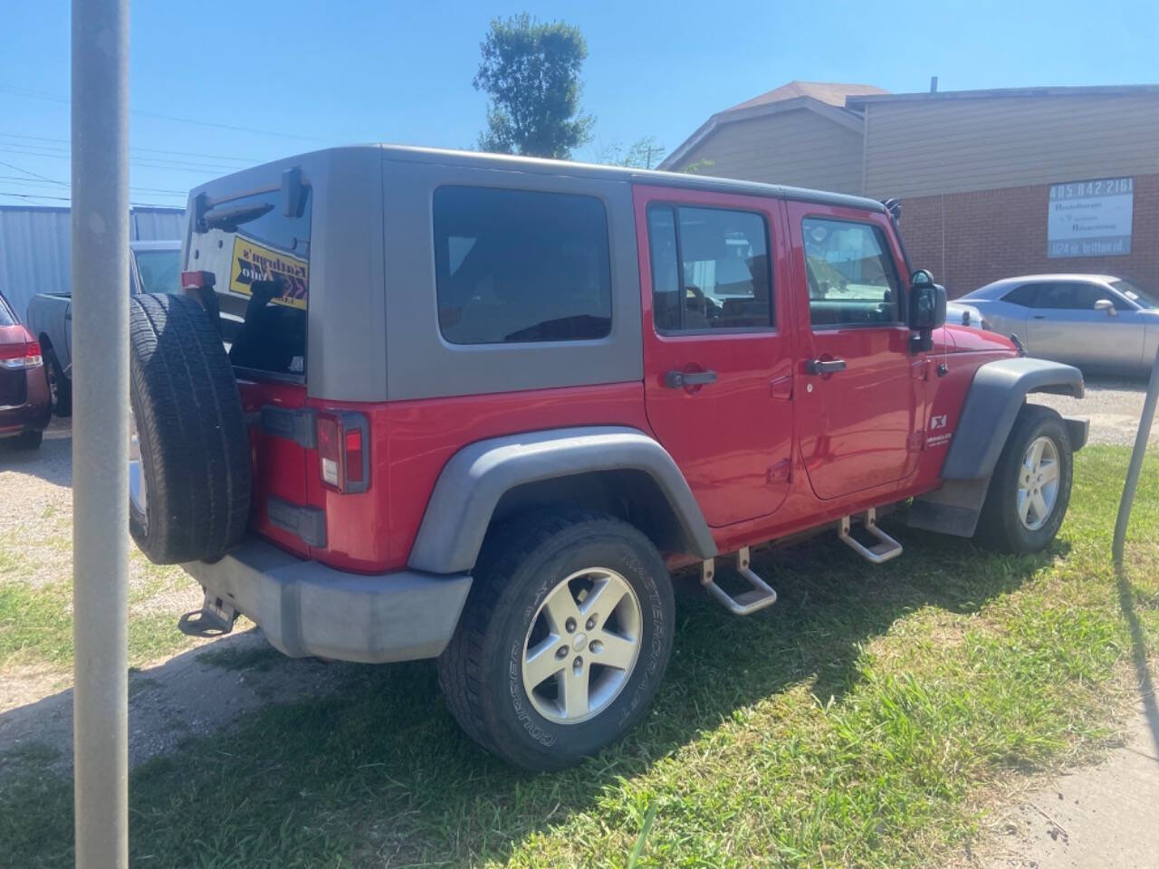 2008 Jeep Wrangler Unlimited for sale at Kathryns Auto Sales in Oklahoma City, OK