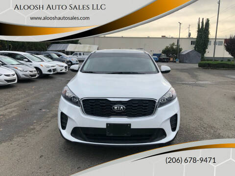 2019 Kia Sorento for sale at Aloosh Auto Sales LLC in Auburn WA