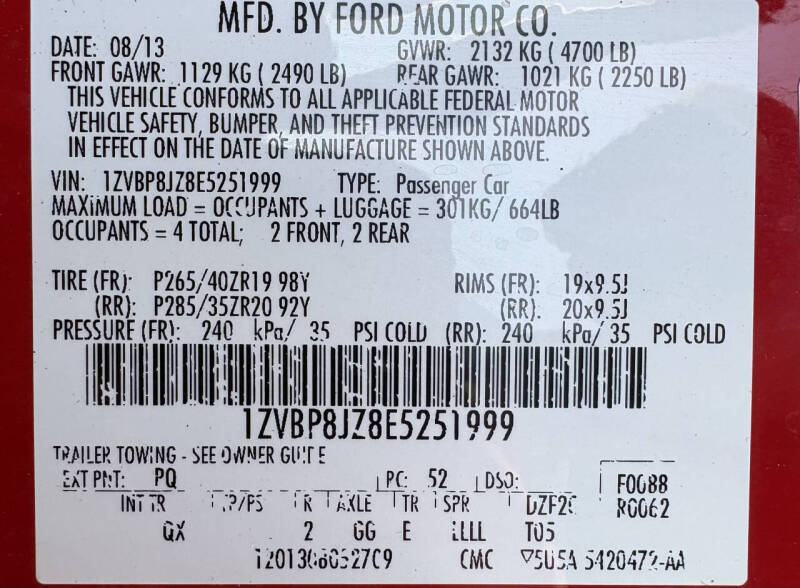 2014 Ford Shelby GT500