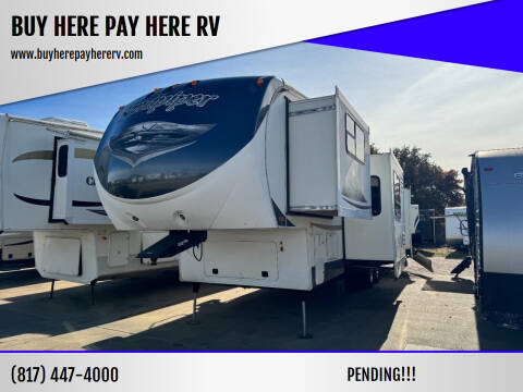 2013 Forest River Sandpiper 366FL for sale at BUY HERE PAY HERE RV in Burleson TX