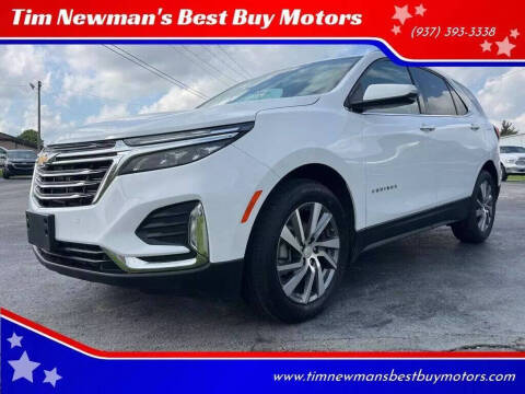 2022 Chevrolet Equinox for sale at Tim Newman's Best Buy Motors in Hillsboro OH