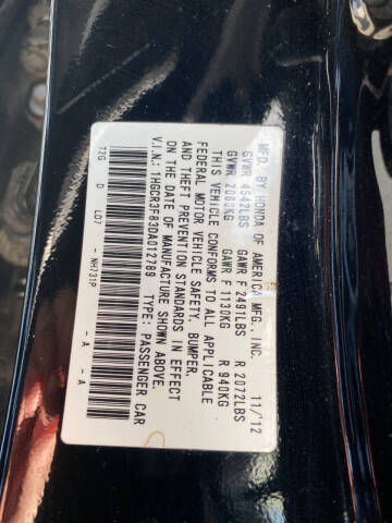 2013 Honda Accord EX-L V6