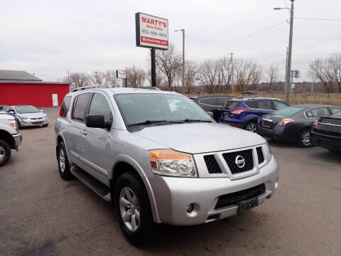 2013 Nissan Armada for sale at Marty's Auto Sales in Savage MN