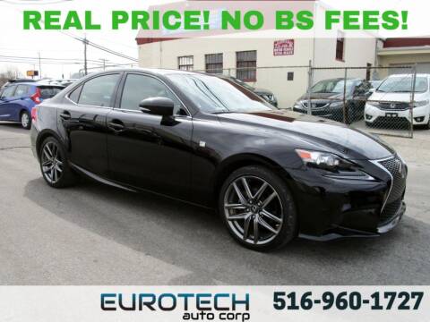 2015 Lexus IS 250 for sale at EUROTECH AUTO CORP in Island Park NY