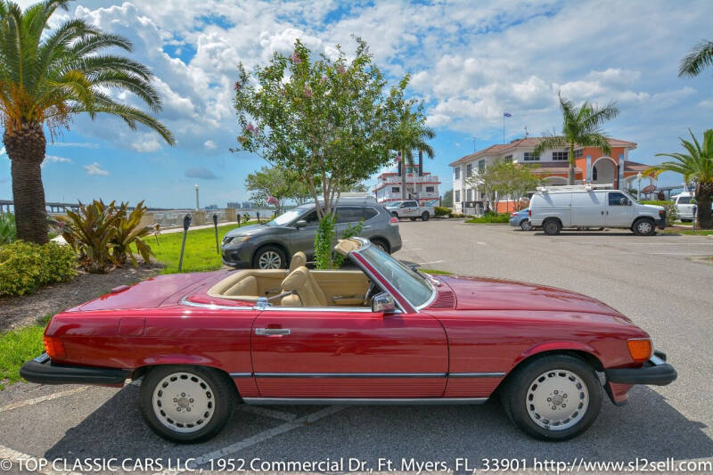 1989 Mercedes-Benz 560-Class for sale at Top Classic Cars LLC in Fort Myers FL