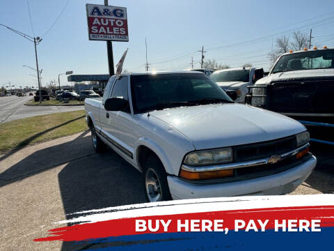 2001 Chevrolet S-10 for sale at A & G Auto Sales in Lawton OK