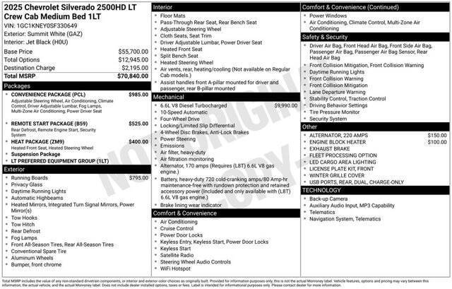 2025 Chevrolet Silverado 2500HD
