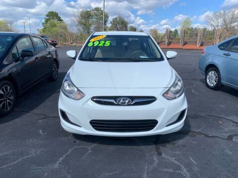 2012 Hyundai Accent for sale at Doug White's Auto Wholesale Mart in Newton NC