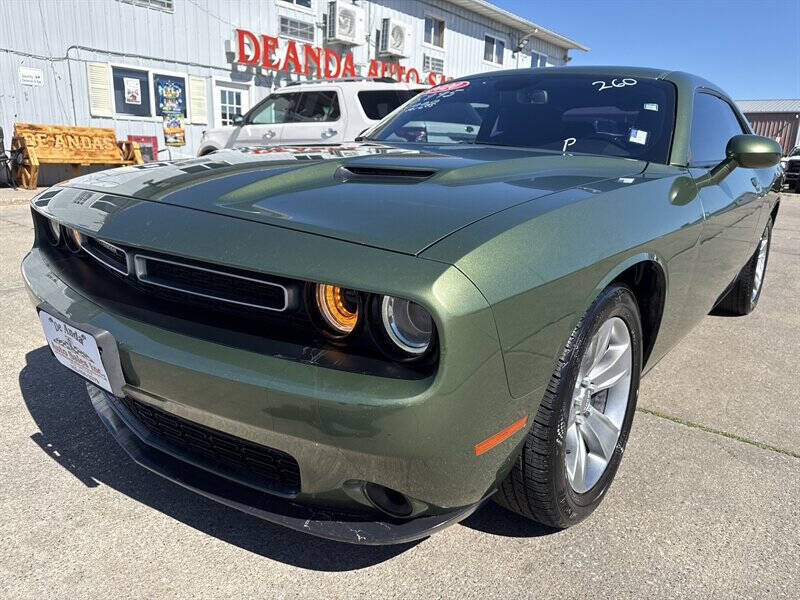 Green 2020 Dodge Challenger SXT RWD Coupe Rear-Wheel Drive 8-Speed Automatic