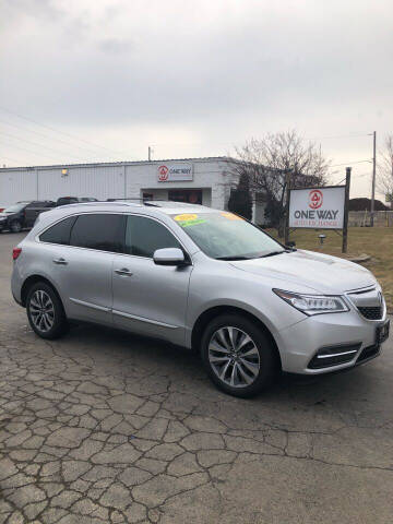 2014 Acura MDX for sale at One Way Auto Exchange in Milwaukee WI