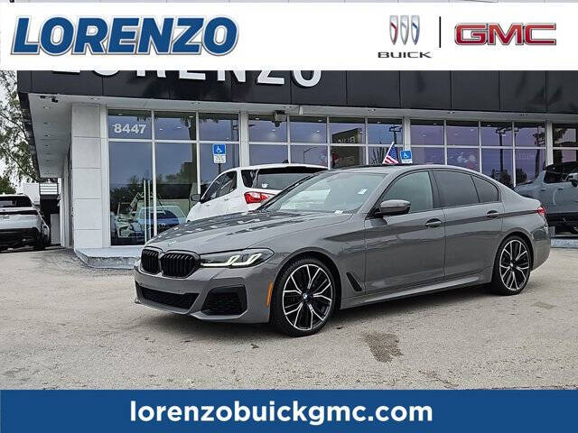 2022 BMW 5 Series for sale at Lorenzo Buick GMC in Miami FL