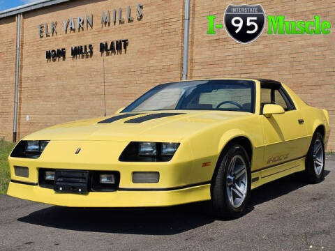 1986 Chevrolet Camaro for sale at I-95 Muscle in Hope Mills NC