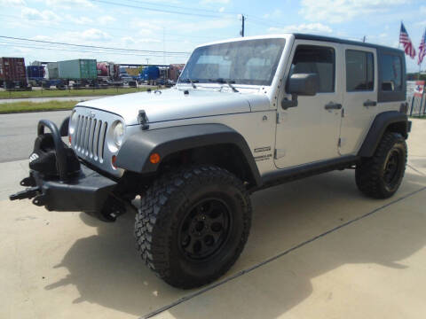 2010 Jeep Wrangler Unlimited for sale at TEXAS HOBBY AUTO SALES in Houston TX