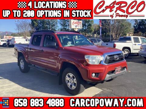 2012 Toyota Tacoma for sale at CARCO SALES & FINANCE - CARCO OF POWAY in Poway CA