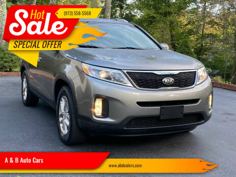 2014 Kia Sorento for sale at A & B Auto Cars in Newark NJ