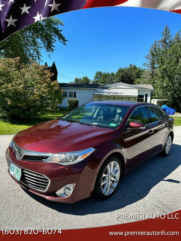 2013 Toyota Avalon for sale at Premier Auto LLC in Hooksett NH