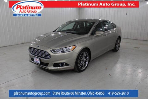 2016 Ford Fusion for sale at Platinum Auto Group Inc. in Minster OH