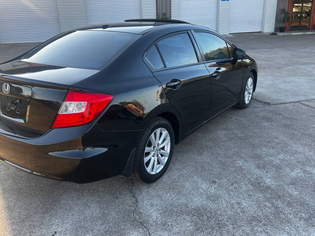 2012 Honda Civic for sale at Best Value Auto Sales LLC in Lufkin, TX