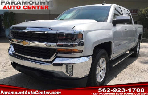 2016 Chevrolet Silverado 1500 for sale at PARAMOUNT AUTO CENTER in Downey CA