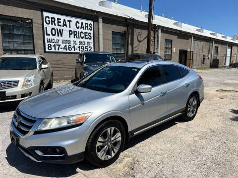 2014 Honda Crosstour for sale at BARCLAY MOTOR COMPANY in Arlington TX