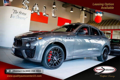 2022 Maserati Levante for sale at Quality Auto Center of Springfield in Springfield NJ