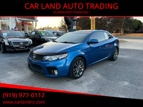 2013 Kia Forte Koup for sale at CAR LAND  AUTO TRADING in Raleigh NC