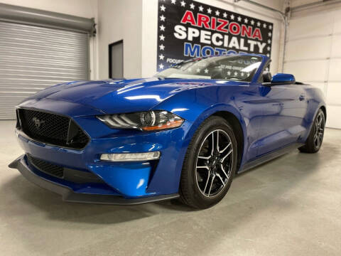 2018 Ford Mustang for sale at Arizona Specialty Motors in Tempe AZ