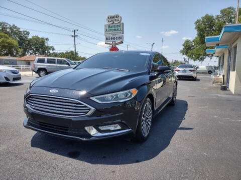 2017 Ford Fusion Hybrid for sale at BAYSIDE AUTOMALL in Lakeland FL
