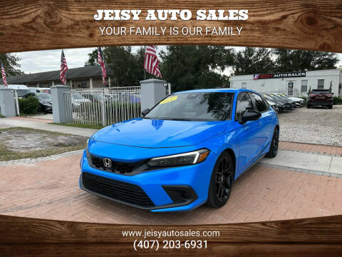 2022 Honda Civic for sale at JEISY AUTO SALES in Orlando FL