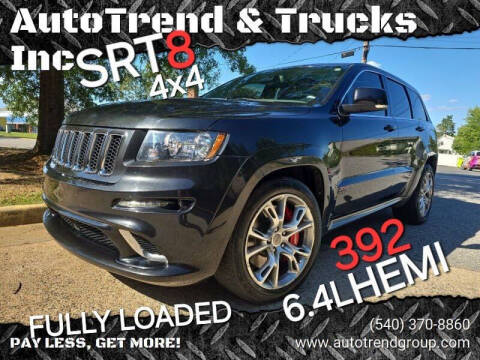 2013 Jeep Grand Cherokee for sale at AutoTrend & Trucks Inc in Fredericksburg VA