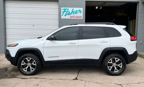 2014 Jeep Cherokee for sale at Fisher Auto Sales in Longview TX