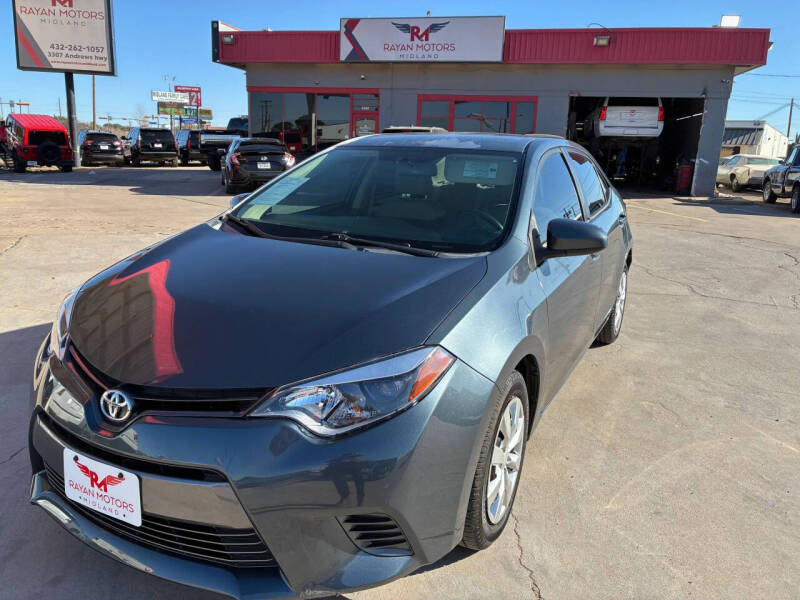 2015 Toyota Corolla L