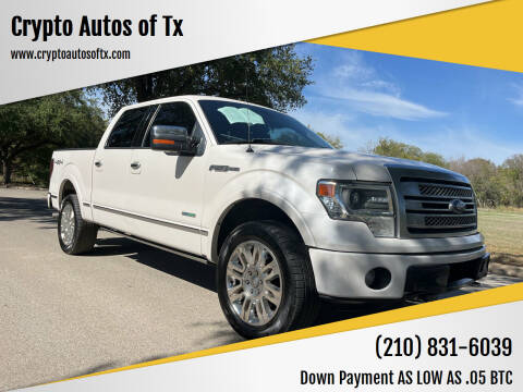 2013 Ford F-150 for sale at Crypto Autos of Tx in San Antonio TX